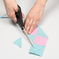 Грелка пэчворк на френч-пресс . Шаг 4