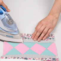 Грелка пэчворк на френч-пресс . Шаг 5