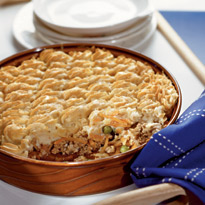 Пастуший пирог (shepherd's pie).