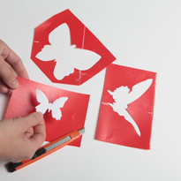 Бабочки своими руками: рисуем на стене. Шаг 2 Бабочки своими руками: рисуем на стене. Шаг 2