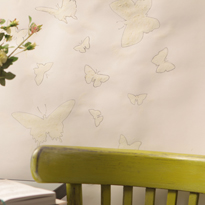 Бабочки своими руками: рисуем на стене. Шаг 5 Бабочки своими руками: рисуем на стене. Шаг 5