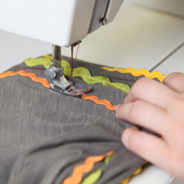 Бандана (косынка) из футболки. Шаг 2 Бандана (косынка) из футболки. Шаг 2