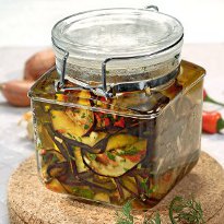 Баклажаны в оливковом масле