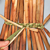 Плетение лаптей. Шаг 4