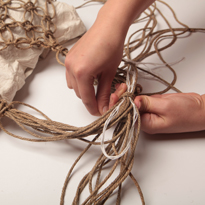 Плетение макраме: сумка-авоська. Шаг 10 Плетение макраме: сумка-авоська. Шаг 10