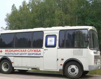 По деревням будут кататься медицинские автобусы 