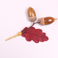 Брошка из желудей. Шаг 5