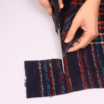 Осенняя брошка из лоскутов. Шаг 1 Осенняя брошка из лоскутов. Шаг 1