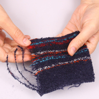 Осенняя брошка из лоскутов. Шаг 2 Осенняя брошка из лоскутов. Шаг 2