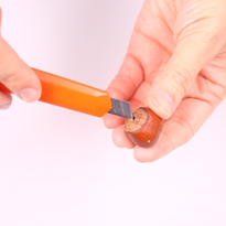 Брошка из лесных орехов. Шаг 1