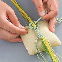 Подхват для штор своими руками. Шаг 1