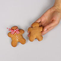 Елочное украшение  Пряничный Человечек. Шаг 6