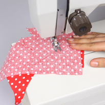 Украшения на елку: елочная игрушка из лоскута. Шаг 2