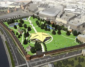 Возле Кремля разобьют большой парк