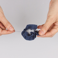 Змея своими руками: варежки-змейки. Шаг 1