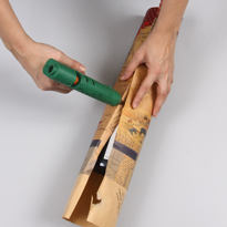 Упаковка для подарка: шампанское в стиле ретро. Шаг 2