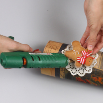 Упаковка для подарка: шампанское в стиле ретро. Шаг 5