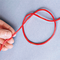 Декоративные китайские узлы. Шаг 1