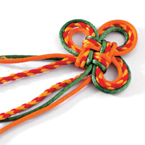 Декоративные китайские узлы. Шаг 8