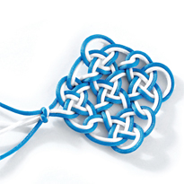 Декоративные китайские узлы. Шаг 9