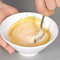 Куриный суп с орехами. Шаг №5