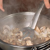 Курник с рисом и грибами. Шаг №4 Курник с рисом и грибами. Шаг №4