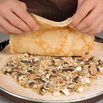 Курник с рисом и грибами. Шаг №5 Курник с рисом и грибами. Шаг №5