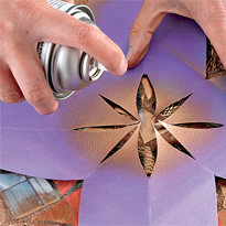 Подставка для цветов из табурета. Шаг 8