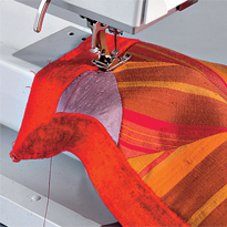 Мягкое сиденье для табурета. Шаг 3