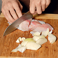 Рыбные котлеты в пивном кляре. Шаг 1 Рыбные котлеты в пивном кляре. Шаг 1