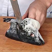 Сливочный суп с семгой. Шаг 1 Сливочный суп с семгой. Шаг 1