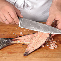 Сливочный суп с семгой. Шаг 2 Сливочный суп с семгой. Шаг 2