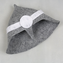 Валяние из шерсти (фелтинг). Шапка для бани. Шаг 21