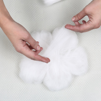 Валяние из шерсти (фелтинг). Цветок. Шаг 3