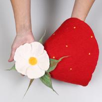 Валяние из шерсти (фелтинг). Цветок