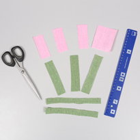 Как сделать тюльпан из бумаги. Шаг 1