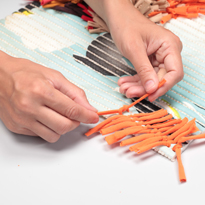 Коврик с ворсом. Шаг 5