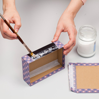 Шкатулка из ткани. Шаг 6