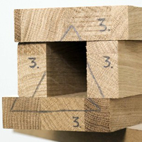 Скамья из дуба. Шаг 1