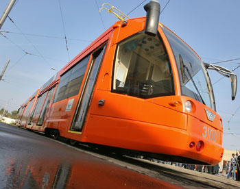 В России появился европейский скоростной трамвай 