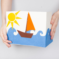 Поделки из соленого теста: игра  рыбалка. Шаг 6