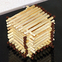 Поделки из спичек: домик. Шаг 5