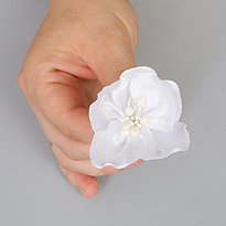 Цветы из ткани. Шаг 6