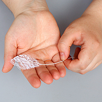 Цветы из ткани. Шаг 8