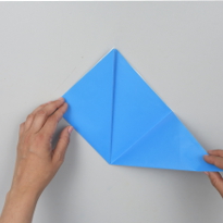 Шапка из бумаги: шлем самурая. Шаг 3