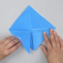 Шапка из бумаги: шлем самурая. Шаг 4