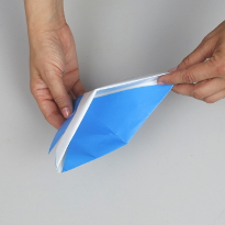 Шапка из бумаги: шлем самурая. Шаг 8