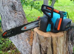 Электропила GARDENA CST 3519-X: тест-драйв