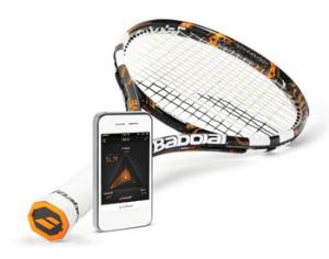 Ракетку для бадминтона можно подключить к телефону