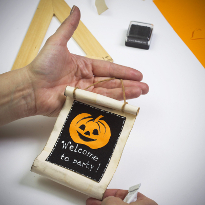 хэллоуин, открытка, пригласительный